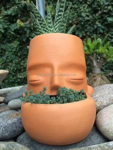 <span class=keywords><strong>Pot</strong></span> de jardinière en argile succulente, nouveau Design, support de jardinière pour <span class=keywords><strong>visage</strong></span> de jolie tribal, <span class=keywords><strong>pot</strong></span> de fleur, <span class=keywords><strong>pot</strong></span> en <span class=keywords><strong>terre</strong></span> <span class=keywords><strong>cuite</strong></span> artisanal, 2023 - Product Image 5