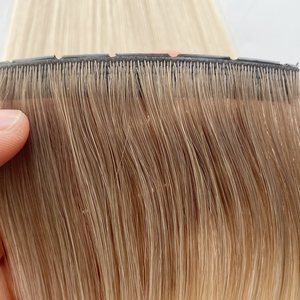 Extensions de cheveux humains 100% naturels, aspect <span class=keywords><strong>invisible</strong></span>, trame en PU - Product Image 1