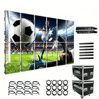 Écran LED de location intérieur/extérieur 500x1000mm P2.6 P3.91 Haute résolution Taux de rafraîchissement élevé >5000 nits Étanche pour le sport