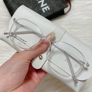 Montura de Gafas Ovaladas Danyang 6803, Titanio-IP, Montura Completa, Lentes de Resina, Unisex, Cómodas, Lentes Planas - Product Image 5