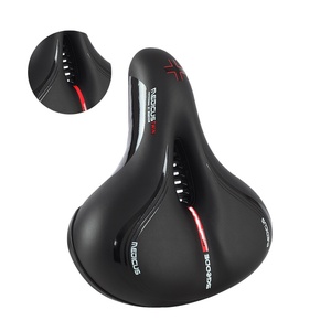 Sillín de <span class=keywords><strong>bicicleta</strong></span> impermeable, <span class=keywords><strong>asiento</strong></span> de <span class=keywords><strong>bicicleta</strong></span> suave y cómodo ligero extendido, sillín amortiguador de trasero grande - Product Image 2
