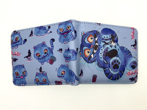 22 phong <span class=keywords><strong>c</strong></span>ách giá thấp hơn giá rẻ PU Ví trong Yiwu Quỷ Hunter Kpop tùy chỉnh rumi merch dễ thương ID chủ thẻ tùy chỉnh PU Ví da - Product Image 6