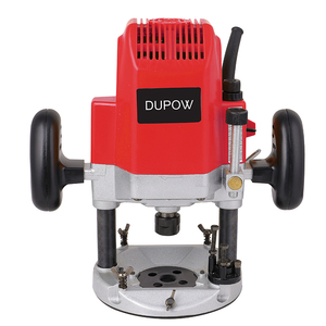 Tông Đơ Điện 1300W Bộ Định Tuyến Gỗ Có Dây Đế Cố Định Nhỏ Gọn Tốc Độ Thay Đổi - Product Image 2