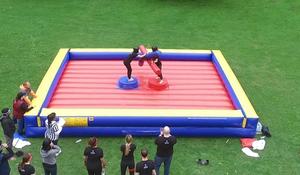 Bán Đấu Trường Đấu Sĩ Đấu Thương Đấu Thương Sân Sau Giá Rẻ Với Mũ Bảo Hiểm Gậy Đấu Thương Có Cọc Xốp - Product Image 2