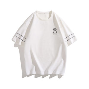 ANSZKTN setelan Fashion kasual pria, lengan pendek musim panas - Product Image 4