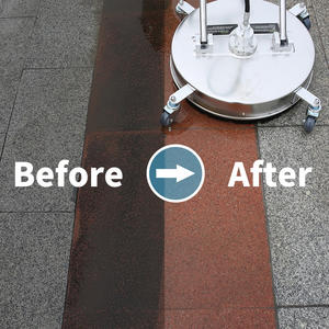 منظف أسطح مسطحة صناعي بضغط مائي 4500 رطل لكل بوصة مربعة، 20 بوصة، من الفولاذ المقاوم للصدأ - Product Image 6