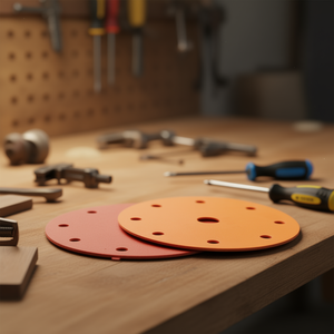 Disco de Lijado Ttake, Grano 80, con Soporte de Película y Respaldo de Velcro - Product Image 3