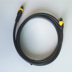 Câble audio optique <span class=keywords><strong>numérique</strong></span> professionnel <span class=keywords><strong>Cordon</strong></span> à fibre optique 24K Plaqué or Multi-canaux Transsion de son clair non compressé - Product Image 5