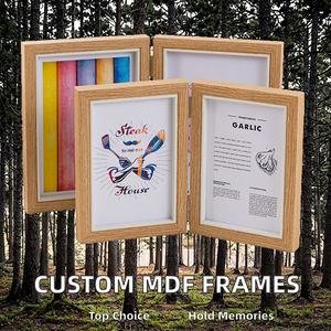 <span class=keywords><strong>Cadre</strong></span> <span class=keywords><strong>photo</strong></span> pliable moderne en MDF MIDAS, décorations pour la maison, logo personnalisable, deux, trois, 6 pouces, 7 pouces, 8 pouces, <span class=keywords><strong>cadre</strong></span> <span class=keywords><strong>photo</strong></span> en bois - Product Image 2