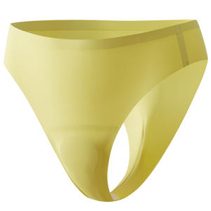 Ventes en gros de sous-vêtements pour femmes en soie glacée d'été, taille mi-haute, multicolores, pour le <span class=keywords><strong>yoga</strong></span>, le sport, le quotidien, lingerie intérieure, culottes sans couture - Product Image 1