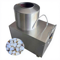 Machine à éplucher les pommes de terre automatique, machine à nettoyer et éplucher les patates douces pour restaurant, éplucheur de pommes de terre