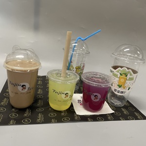 Bouteille en plastique gobelet propre marque <span class=keywords><strong>bon</strong></span> prix surface avec logo personnalisé <span class=keywords><strong>réduction</strong></span> gobelet en plastique en forme <span class=keywords><strong>de</strong></span> U - Product Image 6