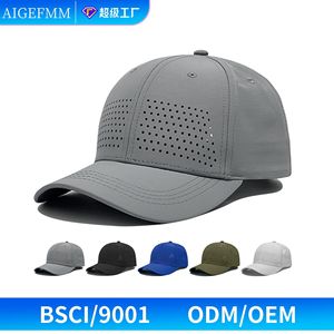 Breathable Mesh Baseball Cap 58cm Gray <b>Sunscreen</b> Quick Dry Hat For Men Summer Outdoor Sport Cap - Product Image 5