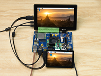 Module de calcul Raspberry Pi 4 Carte de base IoT Base PoE Gigabit ETH PCIe Gen2 USB2.0 MIPI HDM | En-tête de ventilateur CSI RTC RS232 RS485 ADC