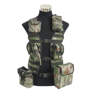 06 ngoài trời săn bắn bảo vệ bánh Carry bag Molle Pouch khai thác vest chiến thuật ngực Rig vest