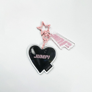 Spot BP UV Printing Pattern Three-Tour Acrylic PVC Key Chain Pendant with Star Design Souvenir Decoration - Product Image 3