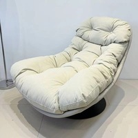 Chaise canapé moderne de luxe rotative à 360 degrés Fauteuil inclinable salon et chambre à coucher mobilier pour la maison