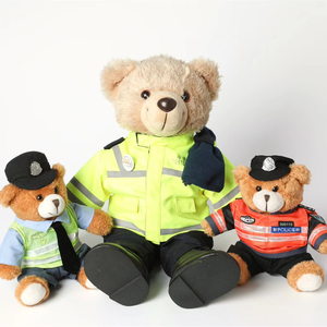 Pakaian Beruang Teddy Katun Terinspirasi Polisi untuk Beruang Teddy Ukuran 14\"-18\" - Product Image 2