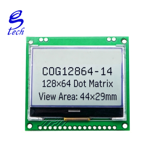 128*64 COG จอแสดงผล LCD อินเทอร์เฟซแบบอนุกรม SPI แบบขนาน ST7565R ไดร์เวอร์โมดูล LCD แรงดันไฟฟ้าในการทำงาน 3.3V - Product Image 3