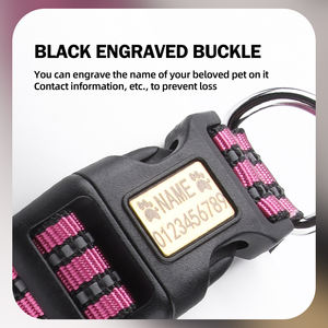 Collar <span class=keywords><strong>de</strong></span> Silicona Personalizado con Letras para Perro, con Opciones <span class=keywords><strong>de</strong></span> Alfabeto - Product Image 4