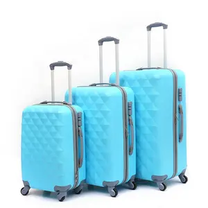 20 24 28 inch nhà máy Du Lịch VaLi túi vỏ cứng kết hợp khóa 4 bánh xe Spinner mang theo trên ABS 3 Piece xe đẩy hành lý đặt - Product Image 1