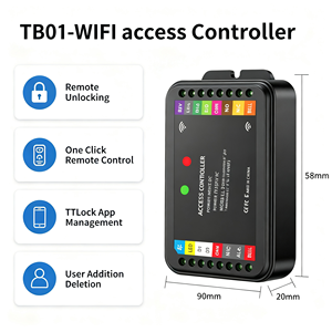 Cerradura Inteligente TTLock TB01 con WiFi para Airbnb, Control de Acceso Remoto con Código Temporal - Product Image 2