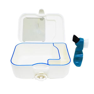 กล่องเก็บฟันปลอมกล่องเก็บแปรงสีฟันฟันปลอมบางส่วนพร้อมกระจก - Product Image 3