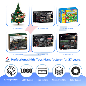 Jouets de <span class=keywords><strong>train</strong></span> électrique miniature Chengji, <span class=keywords><strong>train</strong></span> de simulation coloré et éducatif <span class=keywords><strong>avec</strong></span> télécommande - Product Image 4