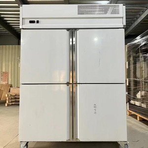 Réfrigérateur commercial à refroidissement par air, réfrigérateur commercial en acier inoxydable, congélateur vertical commercial à quatre portes - Product Image 4