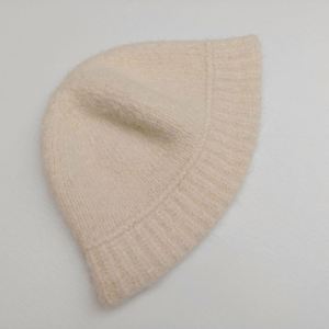 Winter Warm Ear Protection New Simple Solid Color Bucket <b>Hat</b> Wholesale New Design Wool Bucket <b>Hat</b> - Product Image 5