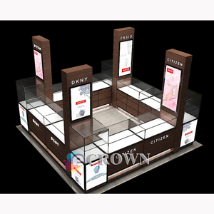 Modern Wood Watch Room Watch Shop Design Cabinet Watch Humidor OEM - Product Image 2