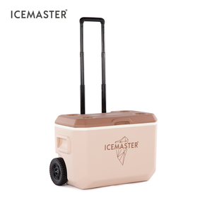 Glacière portable à roulettes ICEMASTER 39L, double isolation froid/chaud, longue durée de conservation de la glace pour le camping, la pêche, les pique-niques - Product Image 2
