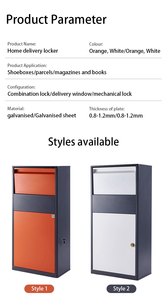 Offre Spéciale extérieur Boîte à colis en acier galvanisé étanche Boîte de livraison de colis Boîte de dépôt de colis intelligente - Product Image 5