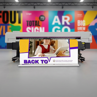 Impresora de Pigmentos con Cuatro Cabezales de Impresión X-Roland I3200, Impresora de Solventes Ecológicos Roland para Pancartas Publicitarias en Interiores y Exteriores