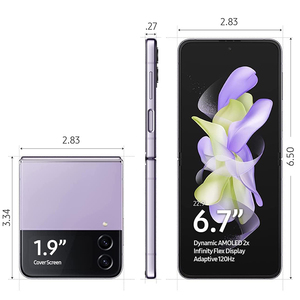 Teléfono Inteligente Plegable 5G de 6.7" <span class=keywords><strong>Z</strong></span> <span class=keywords><strong>Flip</strong></span> <span class=keywords><strong>4</strong></span> Original Usado de Calidad A+, Desbloqueado, para <span class=keywords><strong>Samsung</strong></span> F721B F721U F721N - Product Image 3