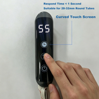 Calentador de Baño con Tubo Redondo de 28mm, Toallero Eléctrico con Interruptor, Controlador Termostático con WiFi y Diseño Graffiti