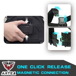 Custom1000D Nylon Outdoor Molle Tactical Vest <b>Security</b> Guard Protective <b>Equipment</b> Chaleco Tactico Plate Carrier Tactical Vest - Product Image 6