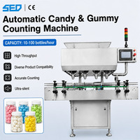 Machine de comptage de capsules et de comprimés entièrement automatique, électronique et numérique, haute production, capacité de 360 000 pièces/heure pour petits articles