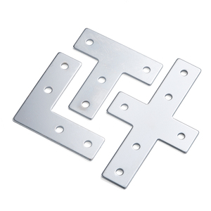 Placas de Conexión Cruzada Tipo L y Tipo T, Piezas de Ángulo Recto para Extrusión de Aluminio 2020 3030 4040 - Product Image 5