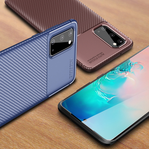 Fiber De carbone mise au Point Automatique Pour Samsung Galaxy M31 M21 M11 <span class=keywords><strong>S20</strong></span> Ultra a71 Couverture De Téléphone Portable - Product Image 3