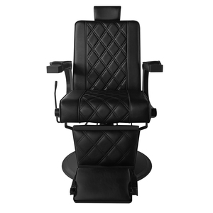 Offre Spéciale de meubles de <span class=keywords><strong>salon</strong></span> de coiffure durable de chaise de barbier inclinable noir <span class=keywords><strong>antique</strong></span> pour des grossistes et des distributeurs - Product Image 4