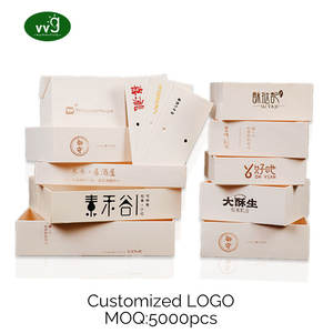 Cajas de postres <span class=keywords><strong>VVG</strong></span> To Go, biodegradables, de madera, desechables, para panadería, con tapas, para donuts, dulces y pasteles. - Product Image 3