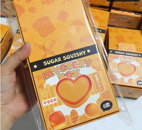 Blind Box Bread Blind Box Jouets anti-stress Squishy à remontée lente en PU, doux et compressibles, pour enfants, vente en gros