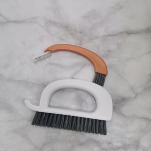 YISHUA Marca Personalizada 3-em 1 Escova de Mão de Plástico Escovas de Limpeza Doméstica com Gap Grout Características - Product Image 3