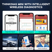 THINKCAR Thinkdiag Mini OBD2 escáner herramienta de diagnóstico de sistema completo escáner de coche comprobar la luz del motor Herramienta de lector de código de falla