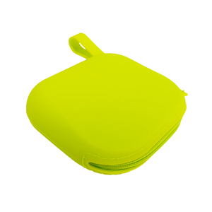 Monedero de Silicona de Colores Sólidos, Simple, en Oferta, Bolsa de Almacenamiento para Auriculares, Mini Cartera Portátil con Llavero, Regalo para Niños - Product Image 4