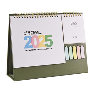 Nhà Máy Tùy Chỉnh 2025 Bàn Lịch Hàng Tháng Kế Hoạch Lịch Kinh Doanh Máy Tính Để Bàn Lịch Với Lưu Ý Dính - Product Image 5