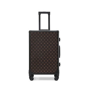 Business Carbon Fiber <b>Trolley</b> Case 20 24 Inch Aluminum Frame Swivel Wheels Carry On <b>Suitcase</b> Durable Travel Luggage - Product Image 5