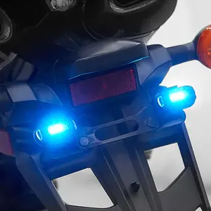 7 видов цветов Дрон-стробоскоп, USB, светодиодный фонарь для предотвращения столкновений, велосипедный хвост/модель самолета, ночной полет, мини-сигнал, мигающий предупреждающий свет