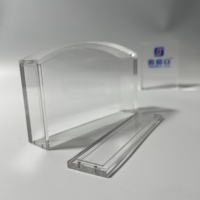 Base coulissante de boîtier acrylique magnétique de jeu vidéo Transparent direct d'usine pour le stockage de boîte de Gameboy
